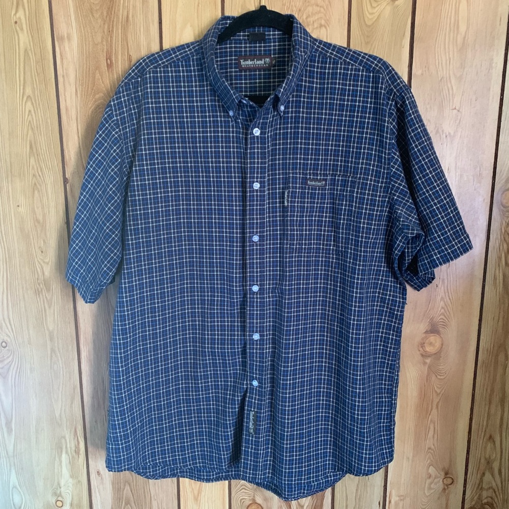 Timberland men’s XL short sleeved button down